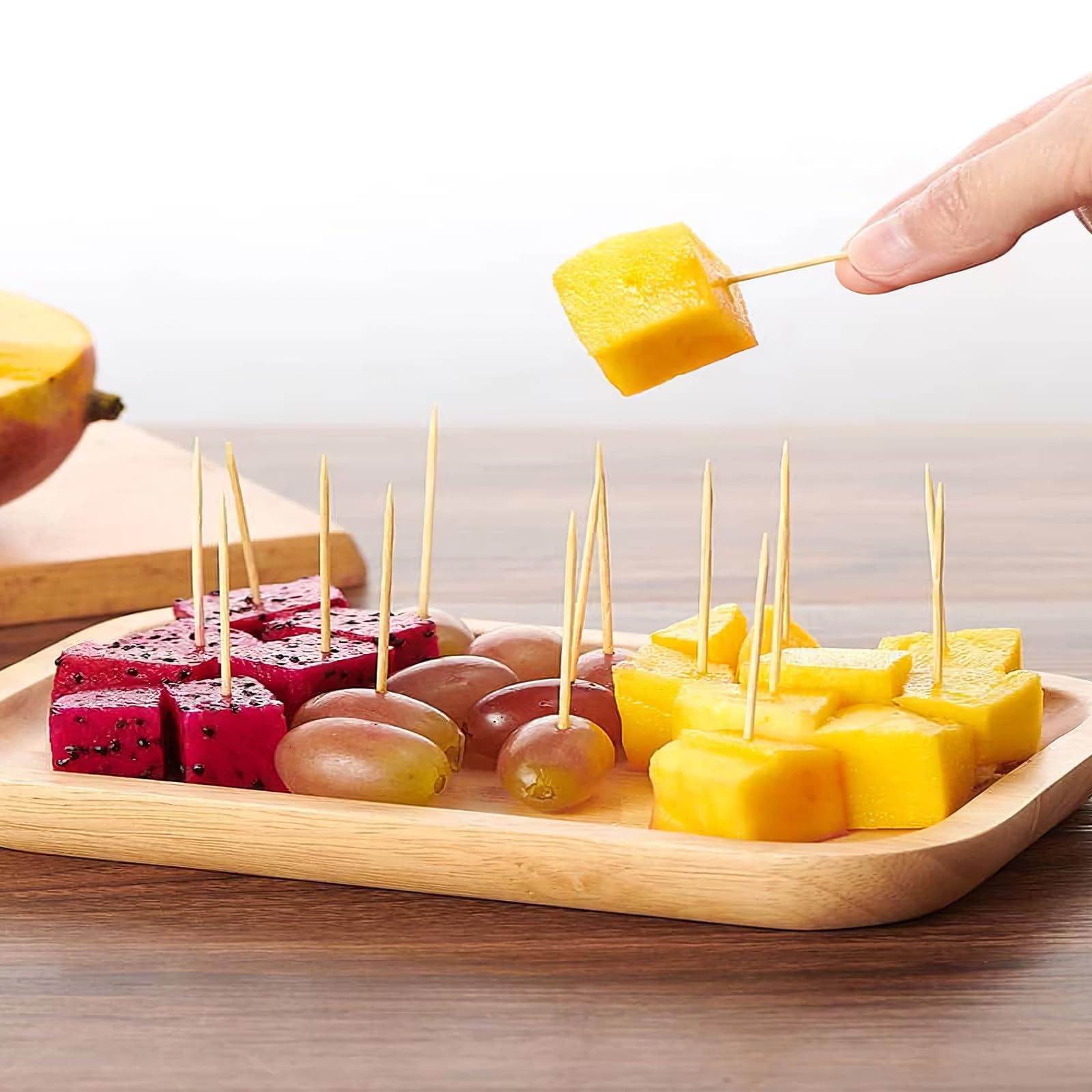 Clean Vibes Natural Bamboo Toothpicks of 175 Toothpick Sticks – Eco-Friendly, Biodegradable & Plastic-Free Toothpicks for Daily Oral Care and Multipurpose Use - Image 6