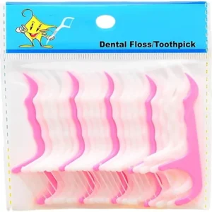 Best Ear Wax Removal Tool Kit | Professional Ear Cleaning Kit | Safe Earwax Removal Cleaner Tool for Home Use 7 Dental Floss Toothpick Sticks for Oral Care | Plaque & Food Remover Flosser Picks | Multicolor (Pack of 20)