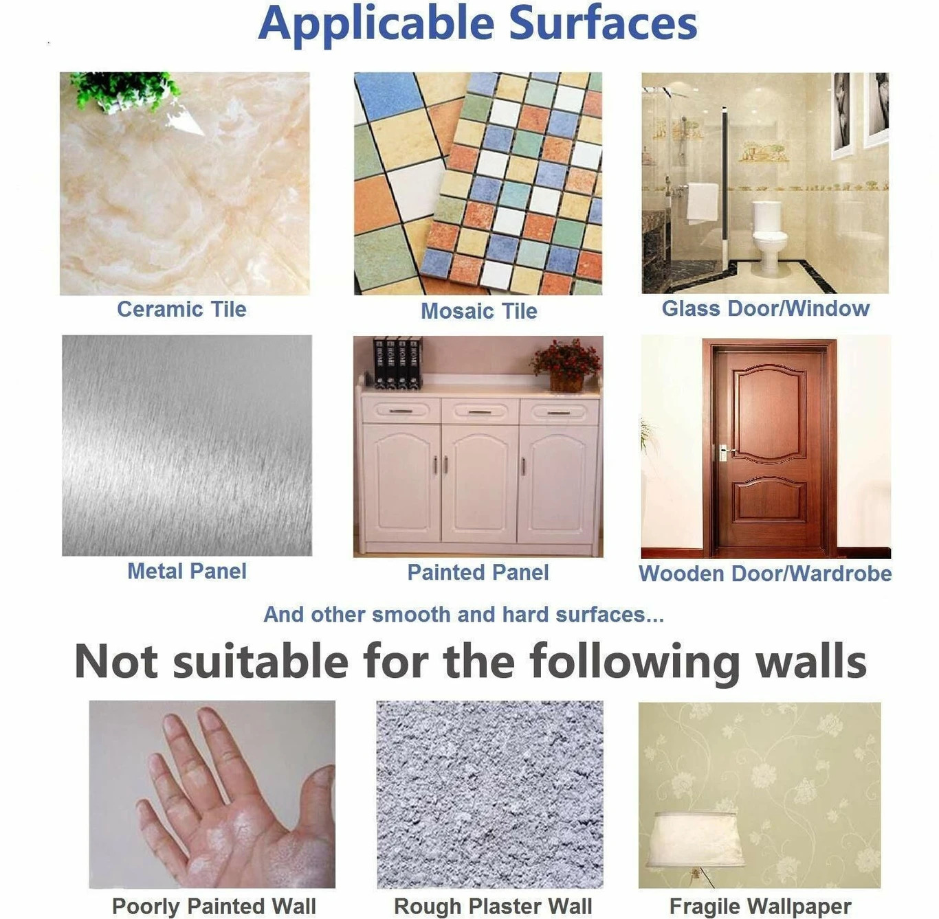 Self Adhesive Hooks for Wall for Kitchen, Bathroom & Home | Wall Hook Heavy Duty | Waterproof Strong Sticky Hooks for Hanging Clothes, Towels, Keys (Multipurpose Wall Hanger) 6 Self Adhesive Hooks for Wall for Kitchen, Bathroom & Home | Wall Hook Heavy Duty | Waterproof Strong Sticky Hooks for Hanging Clothes, Towels, Keys (Multipurpose Wall Hanger) - Image 6