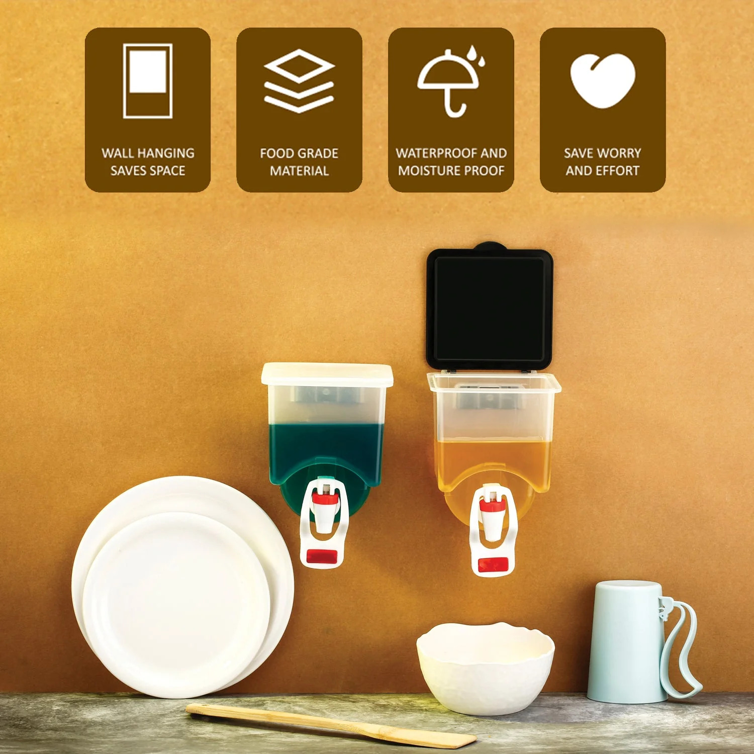 Oil Dispenser Bottle for Kitchen | Olive Oil Dispenser | Plastic Cooking Oil Container for Kitchen Use 4 Oil Dispenser Bottle for Kitchen | Olive Oil Dispenser | Plastic Cooking Oil Container for Kitchen Use - Image 4