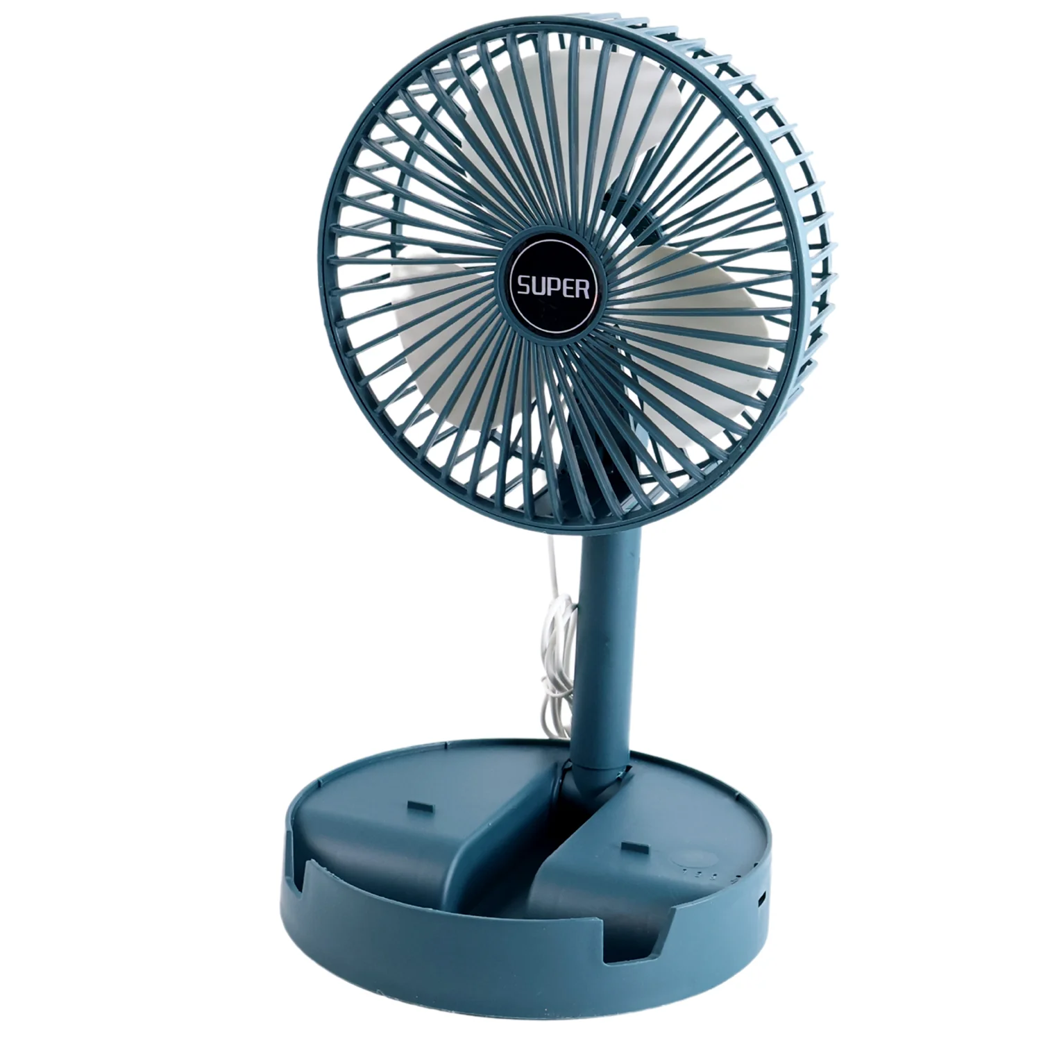 Foldable Portable USB Desk Fan with Adjustable Height & 180° Rotation 5 Foldable Portable USB Desk Fan with Adjustable Height & 180° Rotation - Image 5