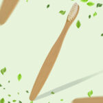 Natural Bamboo Toothbrush with Ultra-Soft Bristles for Gentle Oral Care (1 Piece)