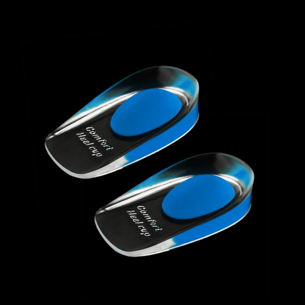Silicone Gel Heel Cups for Heel Pain Relief [2 Pcs]