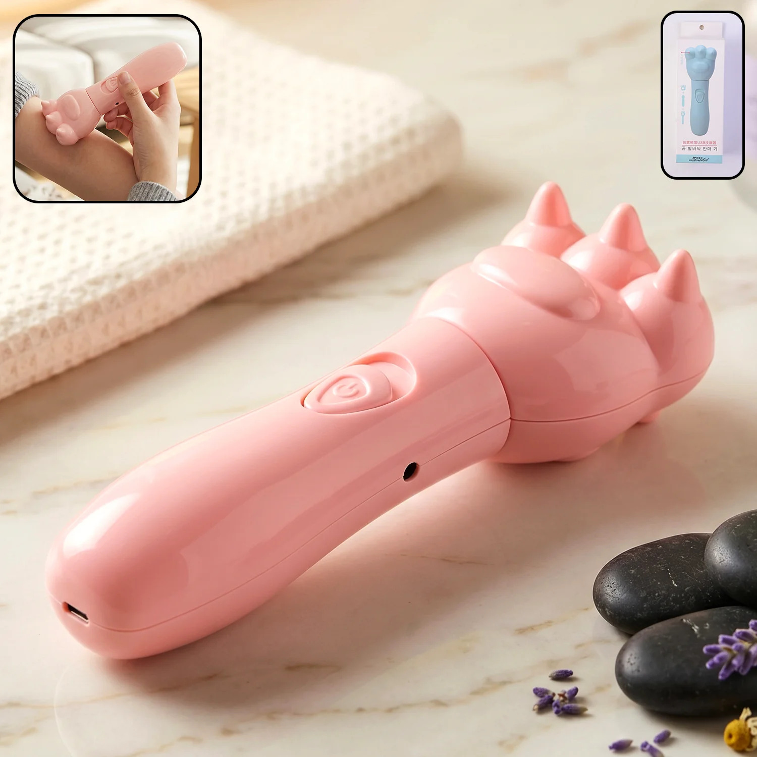 Cute Bear Design Electric Handheld Massager | Gentle Vibration Therapy for Relaxation & Everyday Comfort 1 Cute Bear Design Electric Handheld Massager | Gentle Vibration Therapy for Relaxation & Everyday Comfort