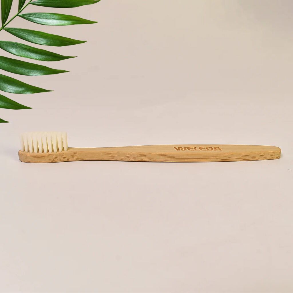 Natural Bamboo Toothbrush with Ultra-Soft Bristles for Gentle Oral Care (1 Piece)