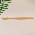 Natural Bamboo Toothbrush with Ultra-Soft Bristles for Gentle Oral Care (1 Piece)