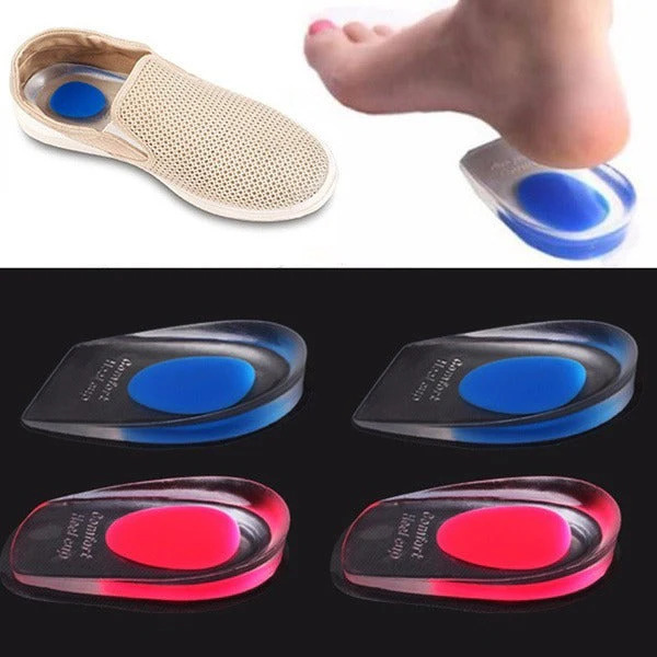 Silicone Gel Heel Cups for Heel Pain Relief, Shock Absorption & Foot Support (1 Pair) 7 Silicone Gel Heel Cups for Heel Pain Relief, Shock Absorption & Foot Support (1 Pair) - Image 7