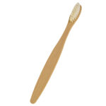 Natural Bamboo Toothbrush with Ultra-Soft Bristles for Gentle Oral Care (1 Piece)